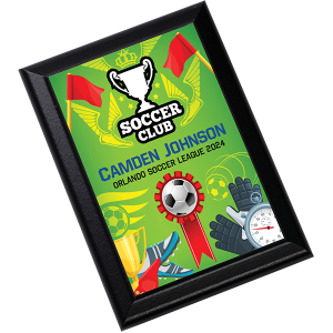 MDF Black Ogee Edge Plaque - 1004