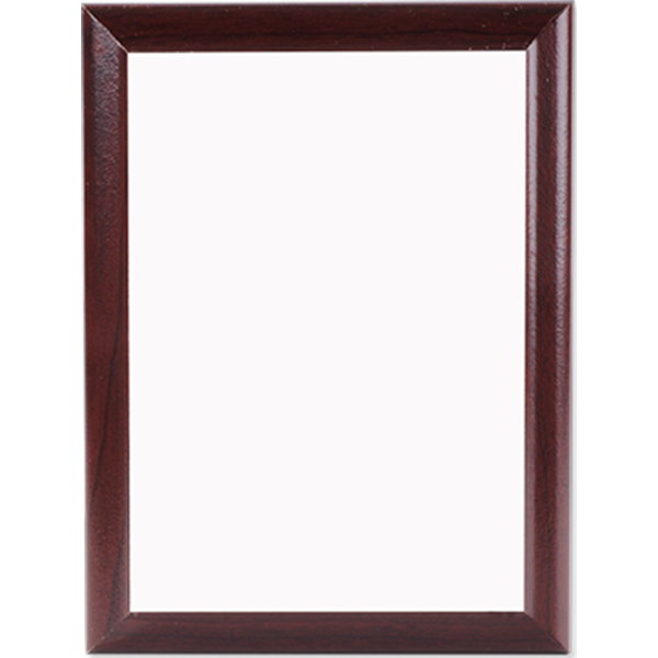 MDF Cherry Ogee Edge Plaque - 1005