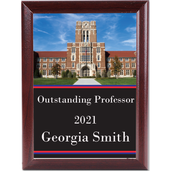 MDF Cherry Ogee Edge Plaque - 1007 - Image 2