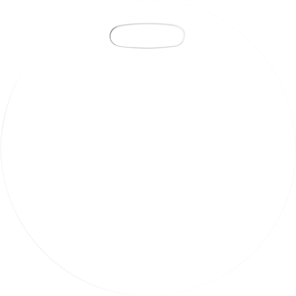 FRP Round Bag Tag - 5507