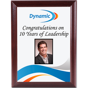 MDF Cherry Ogee Edge Plaque - 1008