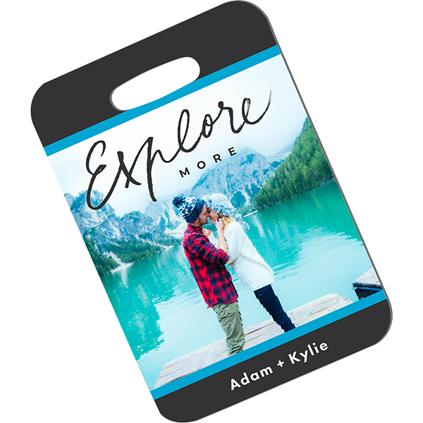 FRP Rectangle Bag Tag - 5503 - Image 2