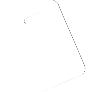 FRP Rectangle Bag Tag - 5503