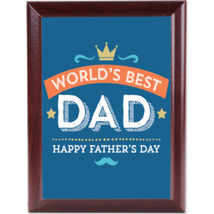 MDF Cherry Ogee Edge Plaque - 5670