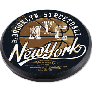 MDF Chamfered Edge Round Plaque - 5765