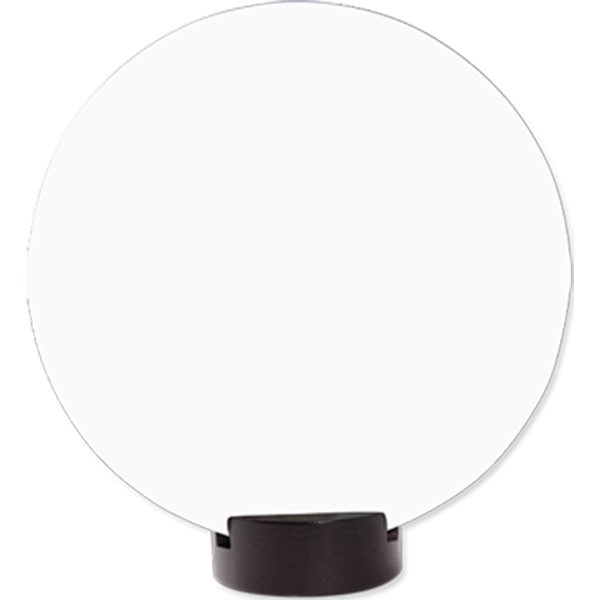 Medium Density Fiberboard (MDF) Round Streamline Award - 5811