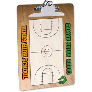 High-Density Fiberboard (HDF) Clipboard with Standard Clip – 1014