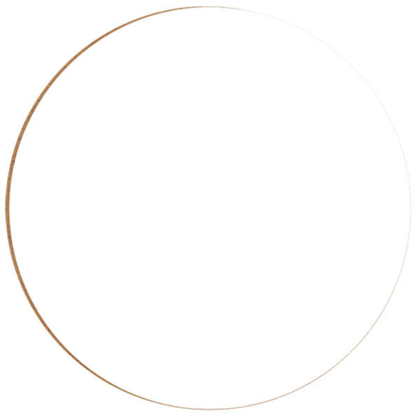 High-Density Fiberboard (HDF) Round Coaster with Raw Back – 4028