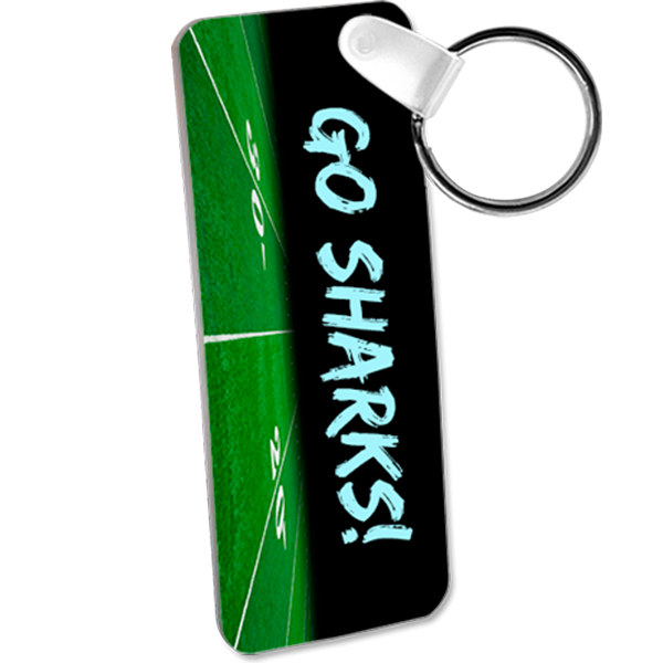 Aluminum Rectangle Key Chain – 4106 - Image 2