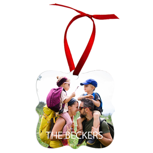 Aluminum Prague Ornament, 2-Sided – 4193