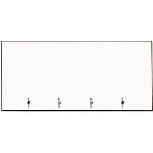 MDF Key Hanger with 4 Silver Hooks – 4392