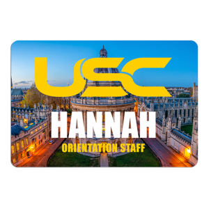 Aluminum Rectangle Name Badge – 4470