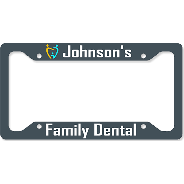 Aluminum License Plate Frame with Original 4 Notches – 4566 - Image 2