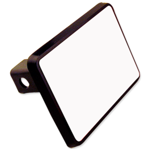 Aluminum Trailer Hitch Cover Kit for 2” Post with Rectangle Insert – 4573