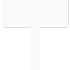 Outdoor Aluminum Rectangle Yard Sign, 1 Leg – 4774