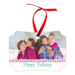 MDF Maple Veneer Berlin Shape Ornament, 1-Sided – 4797