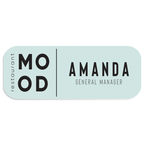 FRP Rectangle Name Badge – 5515