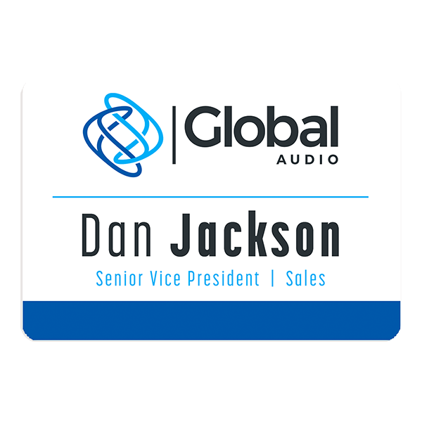 FRP Rectangle Name Badge – 5531 - Image 2