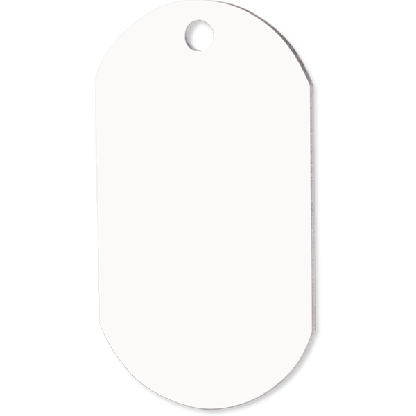 Aluminum ID Tag, 1-Sided – 5588