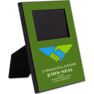 MDF Offset Picture Frame, Holds 4”x6” Photo – 5607