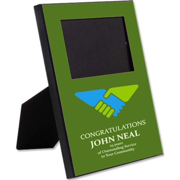 MDF Offset Picture Frame, Holds 4”x6” Photo – 5607 - Image 2