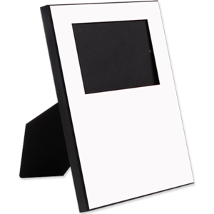 MDF Offset Picture Frame, Holds 4”x6” Photo – 5607