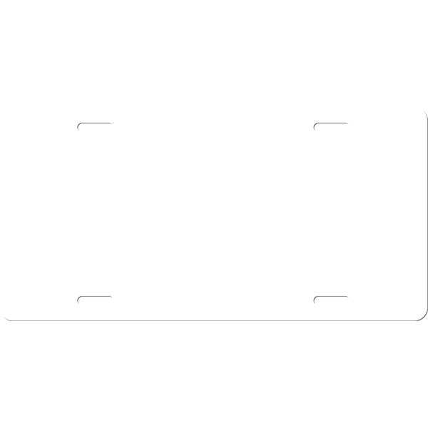Aluminum License Plate – 5656