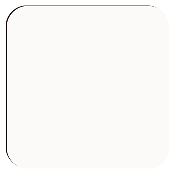 High-Density Fiberboard (HDF) Square Coaster with Cork Back – 5677