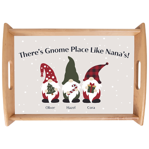 High-Density Fiberboard (HDF) Large Natural Wood Serving Tray w/ Insert (#5709) – 5699