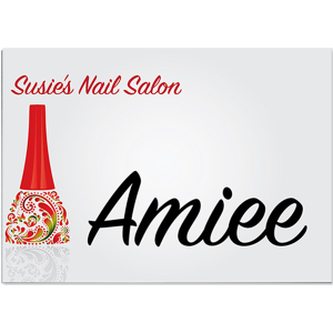 Aluminum Rectangle Name Badge – 5731