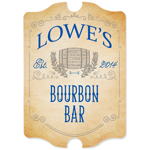 Medium Density Fiberboard (MDF) Antique Shape Sign of Life – 5819