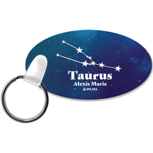 Aluminum Oval Key Chain – 5917