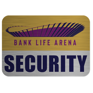 Aluminum Silver Rectangle Name Badge – 5950