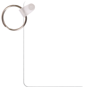 Aluminum Rectangle Key Chain – 5995