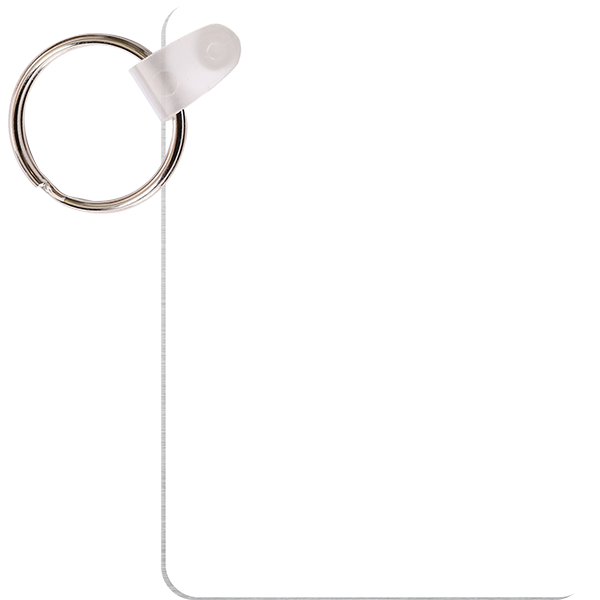 Aluminum Rectangle Key Chain – 5995